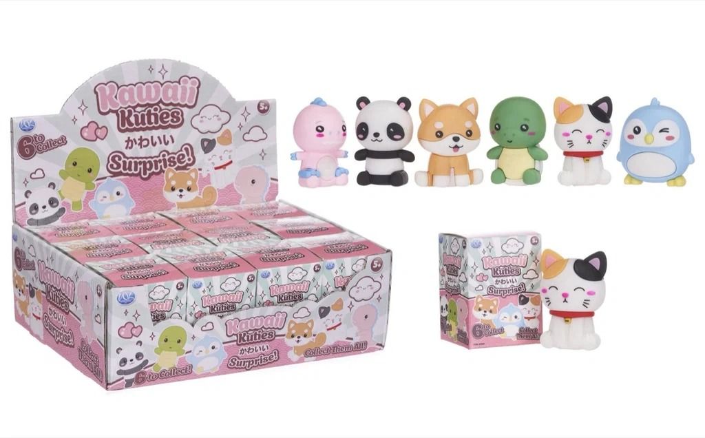 Kawaii kuties hahmot, blind box, 8 cm