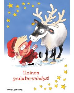 Joulukortti Mauri Kunnas