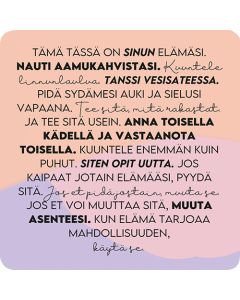 2-osainen neliökortti