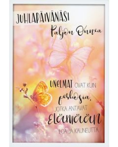 2-osainen nuorten onnittelukortti