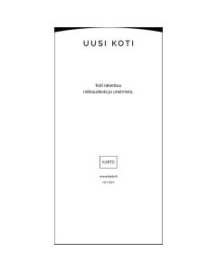 1-lok riviopaste Uusi koti