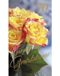 2-os onnittelukortti 60v ruotsinkielinen