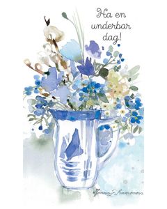 2-osainen kortti Minna Immonen ruotsinkielinen