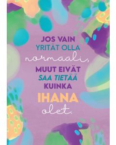 Vihko A5 Hidasta Elämää