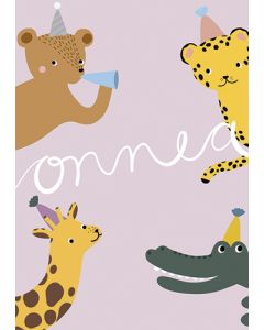 Postikortti lasten onnittelu Iisa Nuorttila