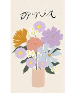 2-osainen onnittelukortti Iisa Nuorttila