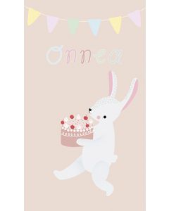 2-osainen lasten onnittelukortti Iisa Nuorttila