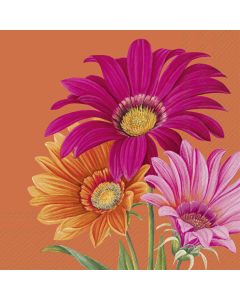 JOYFUL GERBERA orange 33cm