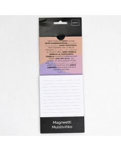 Magneettinen muistilehtiö Hidasta Elämää