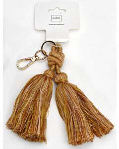 Avaimenperä lankatupsu okra