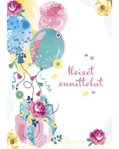 Postikortti lasten onnittelu