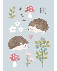 Postikortti lasten onnittelu ruotsinkielinen