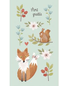 2-osainen lastenkortti