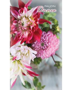 2-osainen onnittelukortti