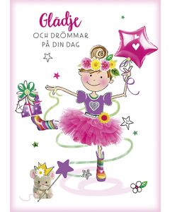 Postikortti lasten onnittelu ruotsinkielinen