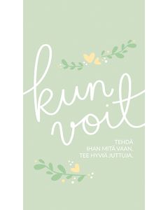 2-osainen kortti NinniMoi