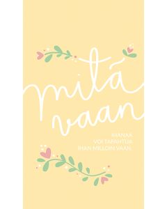 2-osainen kortti NinniMoi