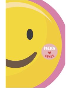 2-osainen nuorten onnittelukortti