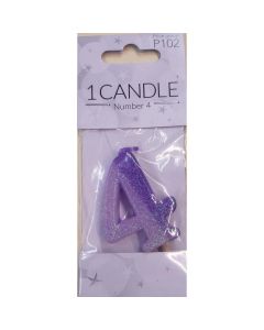 Kakkukynttilä 4, 1 kpl