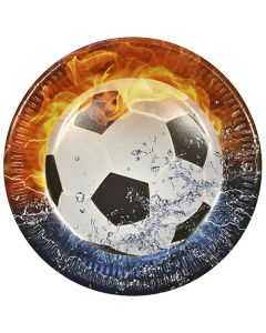 Kartonkilautanen 23cm Jalkapallo