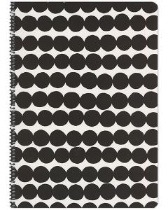 Kierrevihko A4/40L Marimekko Räsymatto mustavalkoinen