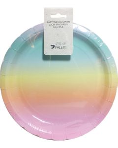 Lautanen 23cm MACARON 6kpl