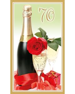 2-osainen onnittelu 70v ruotsinkielinen