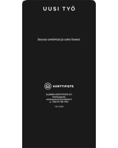 Riviopaste 1 lokero Uusi työ