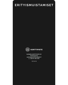 Riviopaste 1 lokero Erityismuistamiset