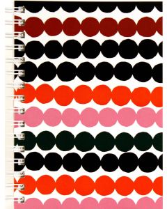 Muistikirja A5 kierre Marimekko Räsymatto multicolor