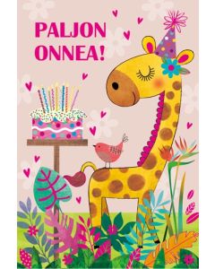 2-osainen lastenkortti