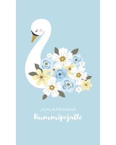 2-osainen kortti kummipoika lulu-helina