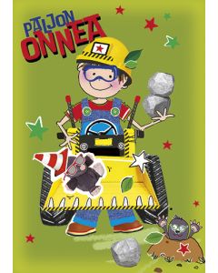 Postikortti lasten onnittelu