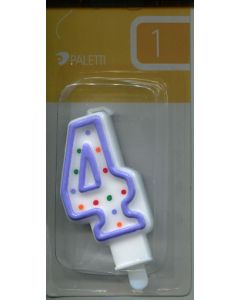 Numerokynttilä 4 KSM