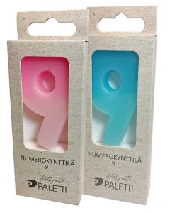 Numerokynttilä 9