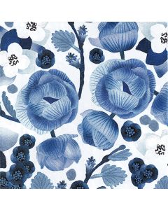 Servetti 33cm Pentik Lapin Kukka sininen