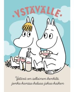 Ystävänpäiväkortti Muumi