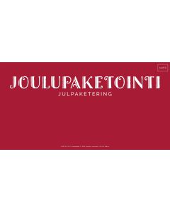 opaste joulupaketointi 58cm