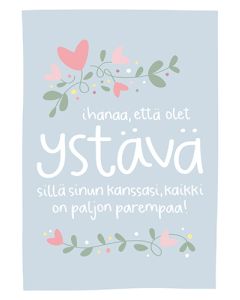 Ystävänpäiväkortti NinniMoi