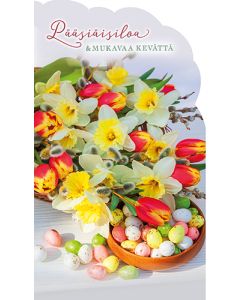 2-osainen pääsiäiskortti Jorma Jämsén