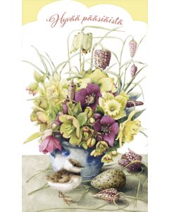 2-osainen pääsiäiskortti Marjolein Bastin