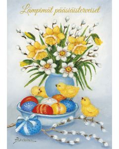 Pääsiäiskortti Timo Puheloinen