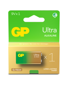 GP Ultra Alkaliparisto 9V 1604 1kpl