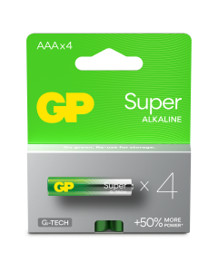 GP Super Alkaliparisto AAA LR03 4kpl