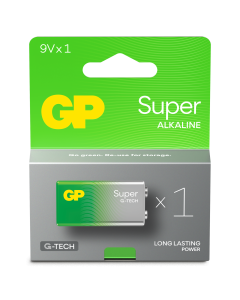 GP Super Alkaliparisto 9V 1604 1kpl