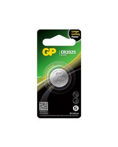 GP Lithium nappiparisto CR2025 1kpl