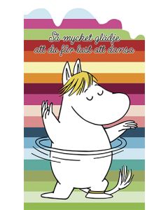 2-osainen Muumikortti ruotsinkielinen