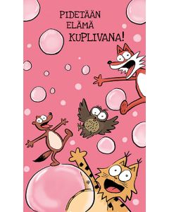 2-osainen kortti Kamala luonto