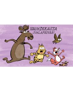 2-osainen kortti Kamala luonto