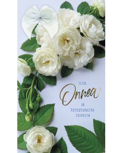 2-osainen onnittelukortti